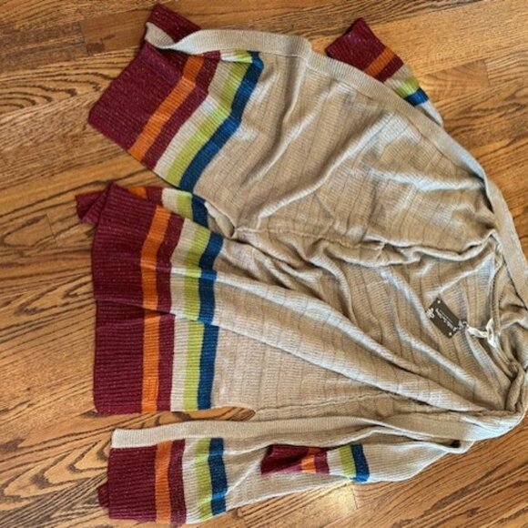 NWT Matilda Jane Pixie Dust Cardigan Duster Hooded Sweater Size XL - Picture 6 of 10